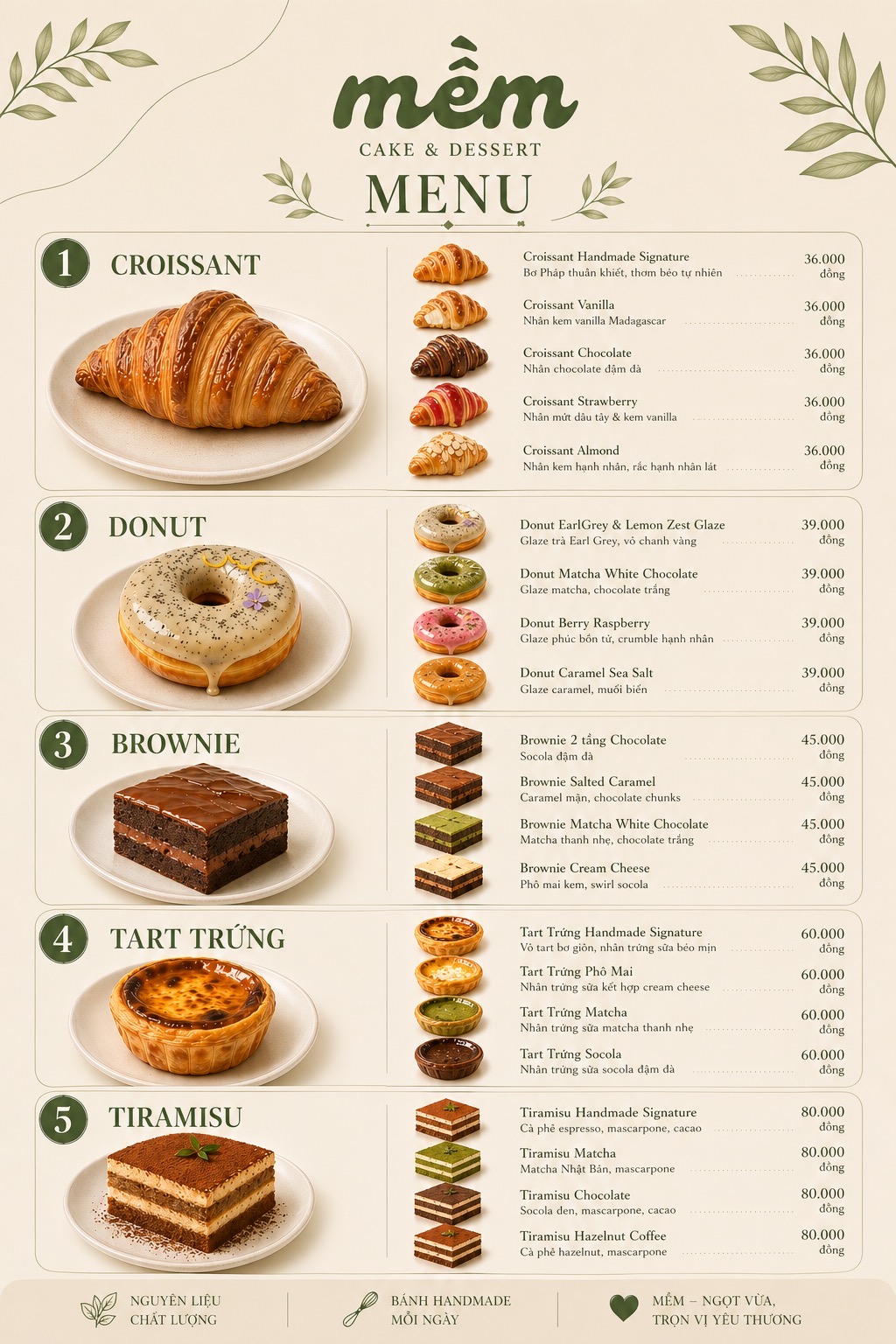 MENU NHÀ MỀM