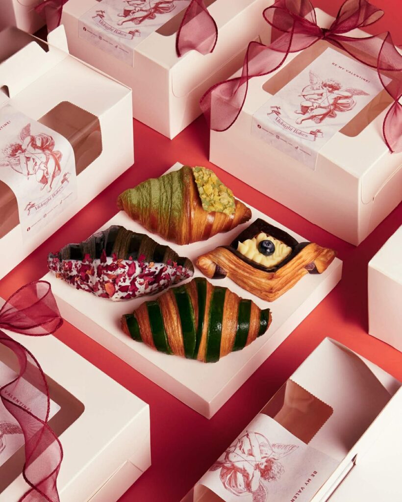 Bánh croissant tại MỀM