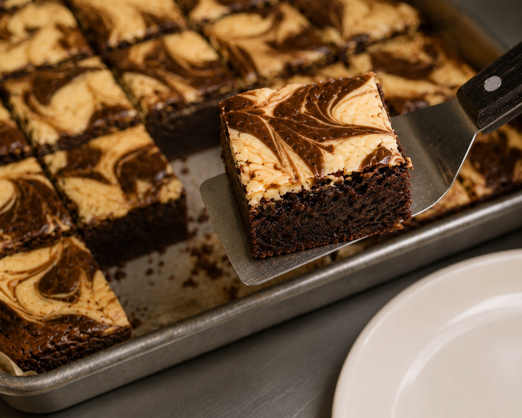 BROWNIE CREAM CHEESE BÉO NGỌT BÊN MỀM